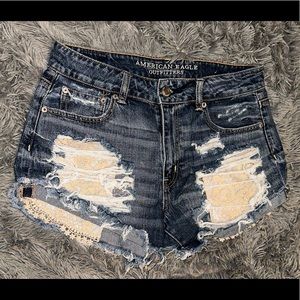 American Eagle jean shorts - size 10
